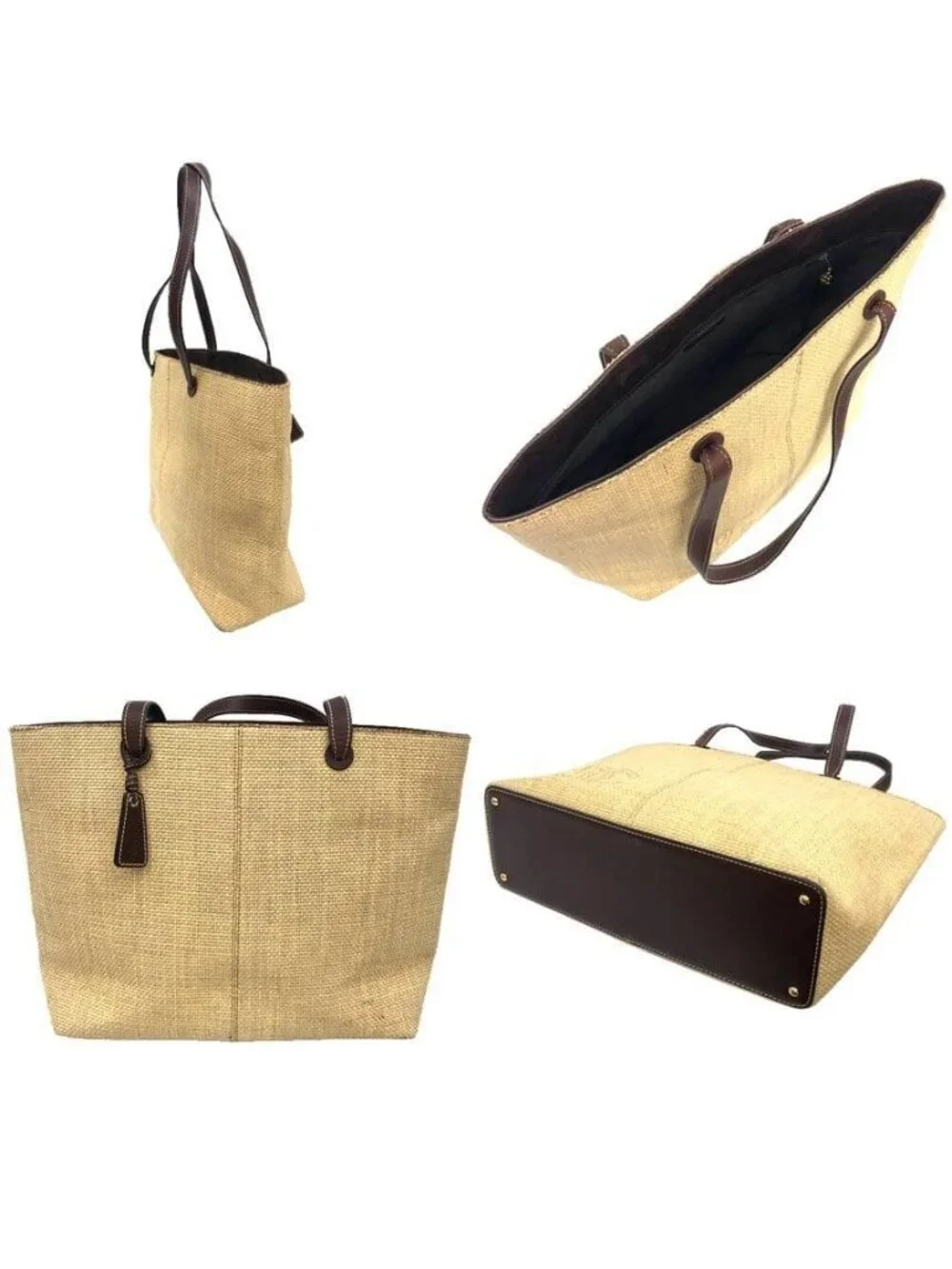 Chanel Raffia Tote Bag Basket